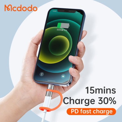 تبدیل OTG لایتنینگ به تایپ سی مک دودو مدل Mcdodo OT-0510 Silicone Hook