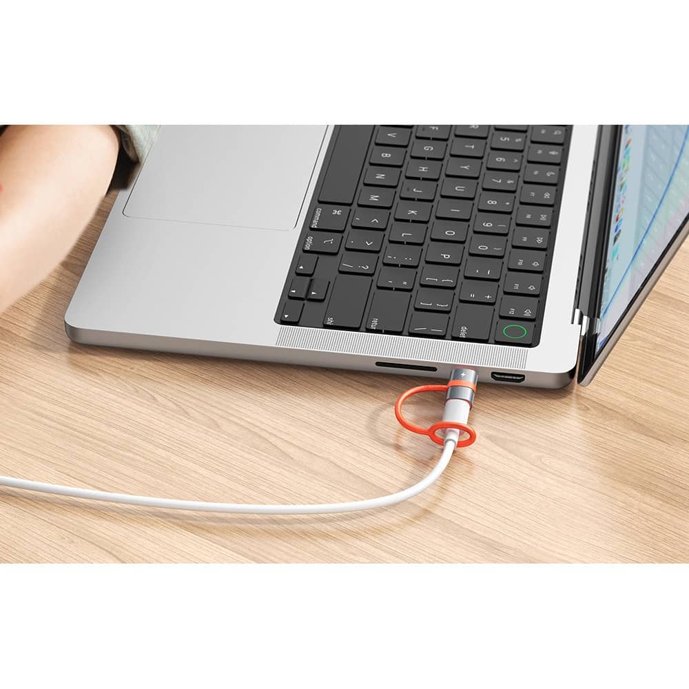 تبدیل OTG تایپ سی به لایتنینگ مک دودو مدل Mcdodo OT-5530 Silicone Hook