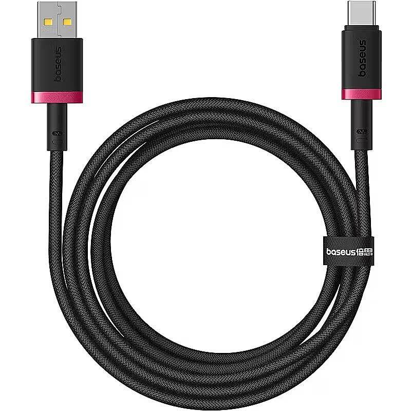 کابل شارژ 2 متری USB به Type-C بیسوس 60 وات مدل Baseus Dura P10377802U USB-A To Type-C PD 60W 2m Fast Charging Cable