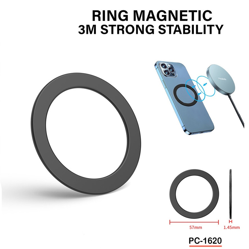 رینگ مگنتی مگ سیف مک دودو مدل Mcdodo PC-1620 Mag Safe Magnetic Ring