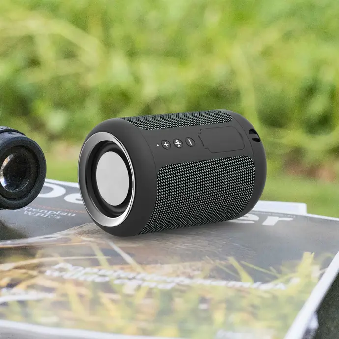 اسپیکر بلوتوثی پرودو مدل Porodo Soundtec Waterproof IP65 Portable Bluetooth Speaker PD-STWPBS-BK