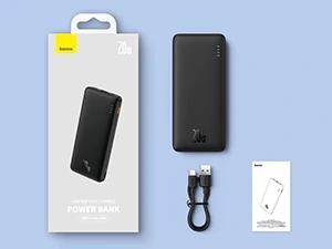پاوربانک 20 وات بیسوس مدل Baseus Airpow Fast Charge Power Bank 10000mAh 20W PPAP10 PPQD090001