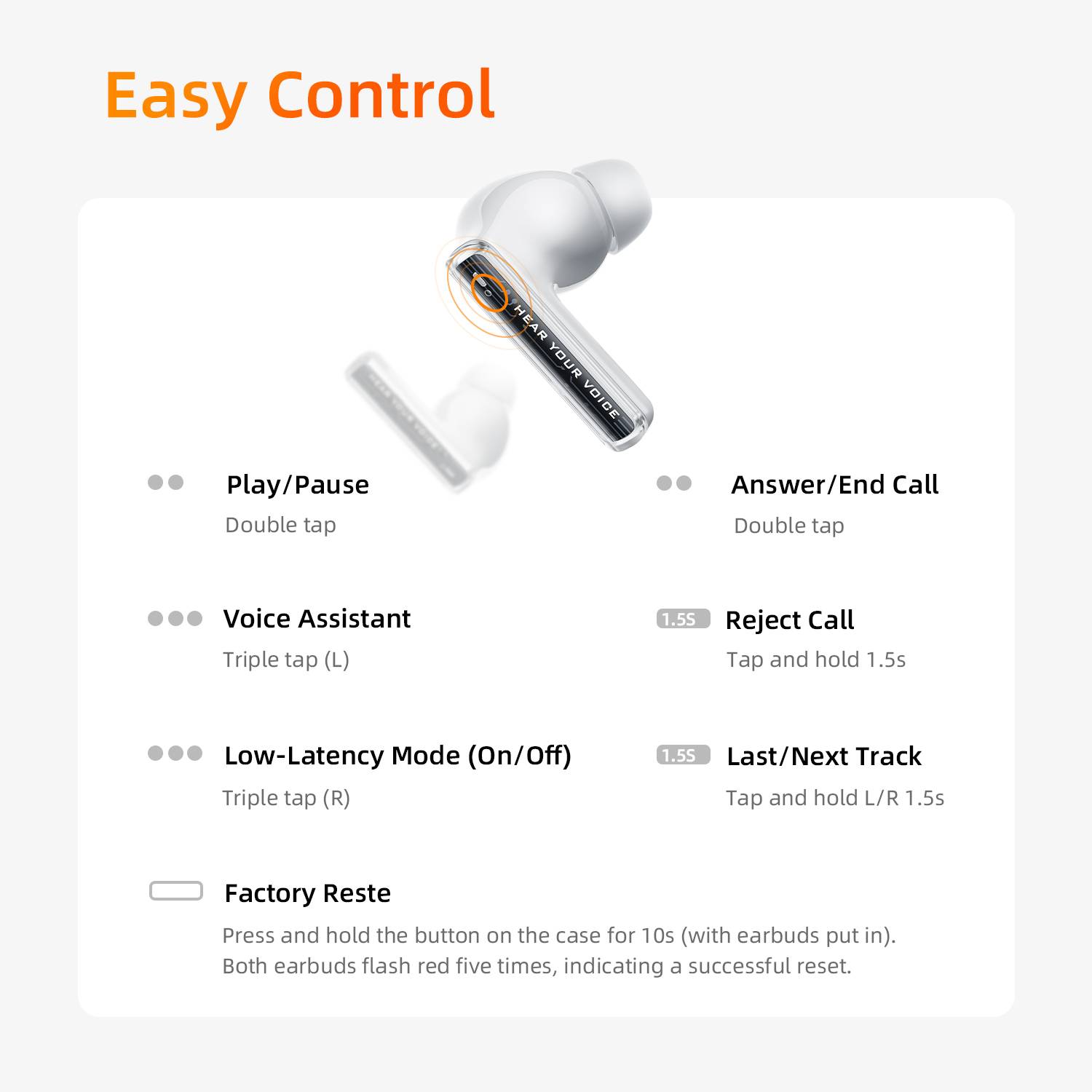 هندزفری بلوتوثی کیو سی وای مدل QCY Melobuds NEO TWS Wireless Eraphone