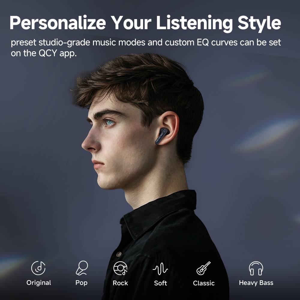 هندزفری بلوتوثی کیو سی وای مدل QCY Melobuds NEO TWS Wireless Eraphone