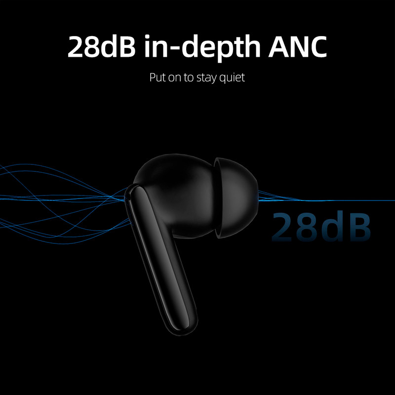 هندزفری بی سیم کیو سی وای مدل QCY T13 ANC 2 Wireless Earphones