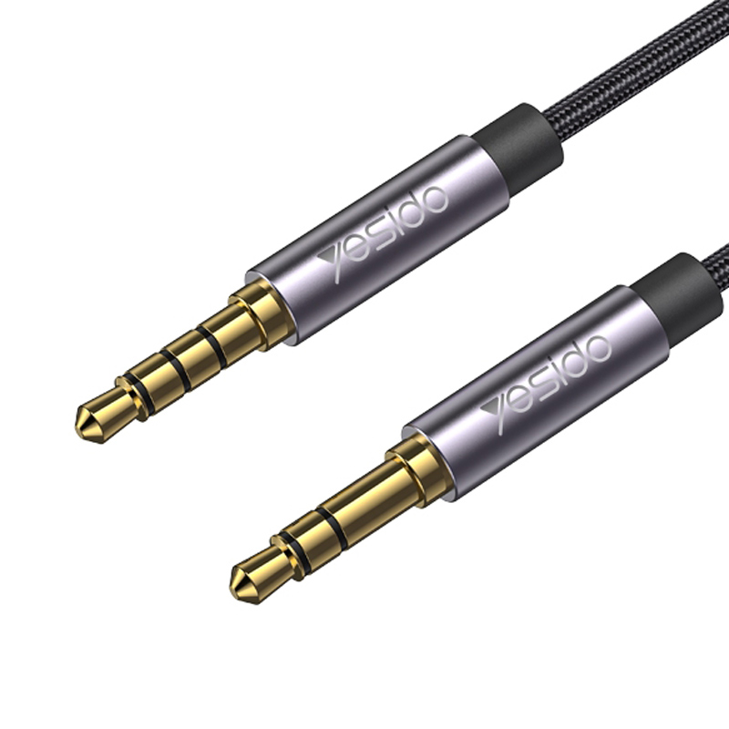 کابل AUX ریموت دار مدل Yesido YAU30 AUX 1.2m Cable