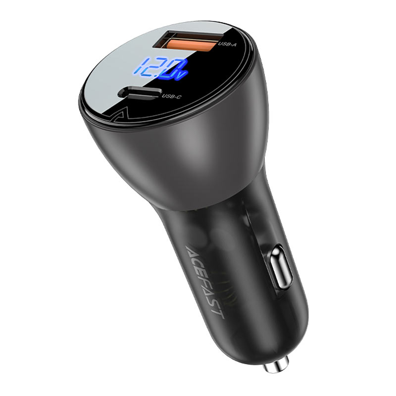 شارژر فندگی ایس فست 60 وات مدل Fast Charge Car Charger B10 60W