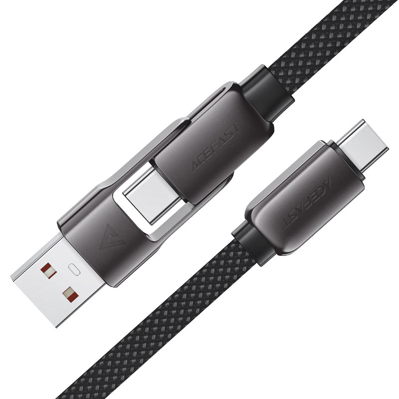 کابل شارژ 1.2 متری Type-C به Type-C ایس فست 50 وات مدل harging Data Cable C13-04 USB-A / USB-C to USB-C