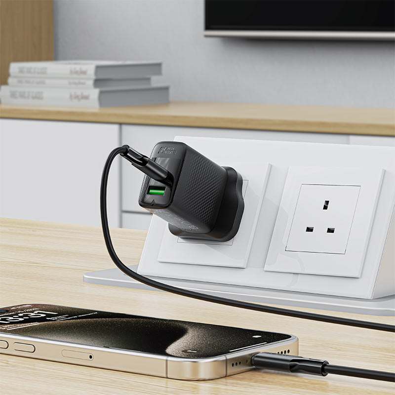 کابل شارژ 1.2 متری Type-C به Type-C ایس فست مدل Charging Data Cable C17-03 USB-C to USB-C 60W