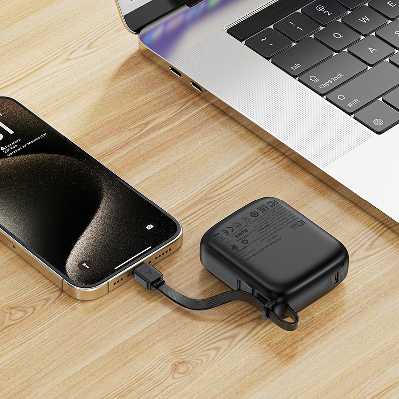 پاور بانک 20 وات 10000 ایس فست مدل Fast Charge Power Bank M15 PD20W 10000mAh