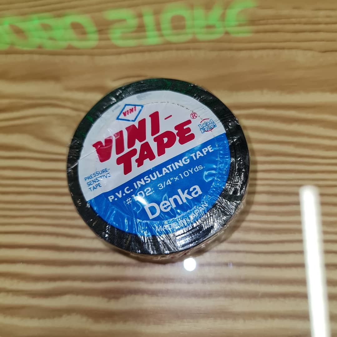 چسب برق ژاپنی وینی تیپ دنکا مشکی (اورجینال) Denka Vini Tape