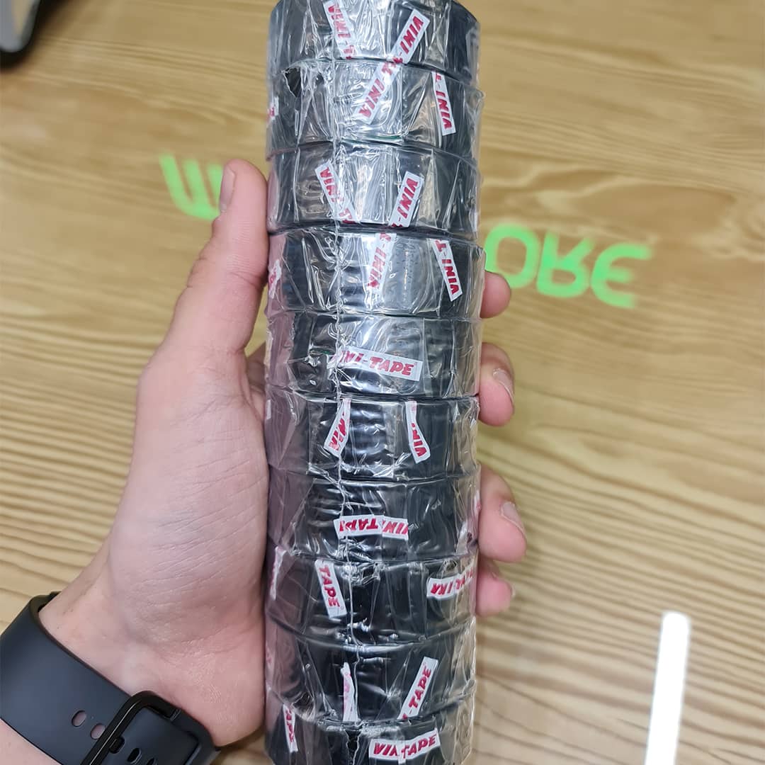 چسب برق ژاپنی وینی تیپ دنکا مشکی (اورجینال) Denka Vini Tape