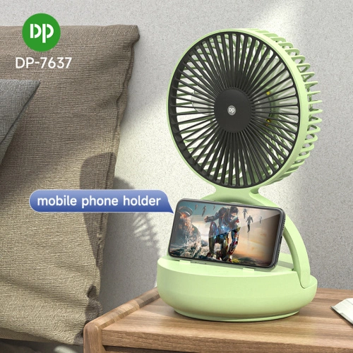 پنکه شارژی رو میزی و دیواری دی پی مدل DP-7637
