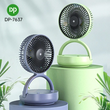 پنکه شارژی رو میزی و دیواری دی پی مدل DP-7637