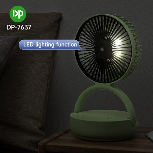 پنکه شارژی رو میزی و دیواری دی پی مدل DP-7637