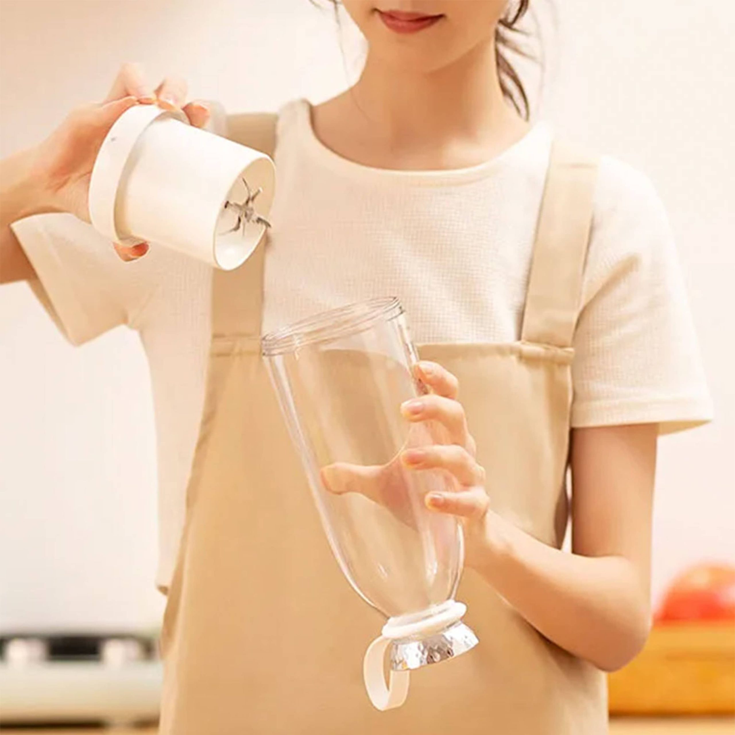 مخلوط کن قابل حمل 500ML فرش جویس مدلFresh Juice Bottle Blender