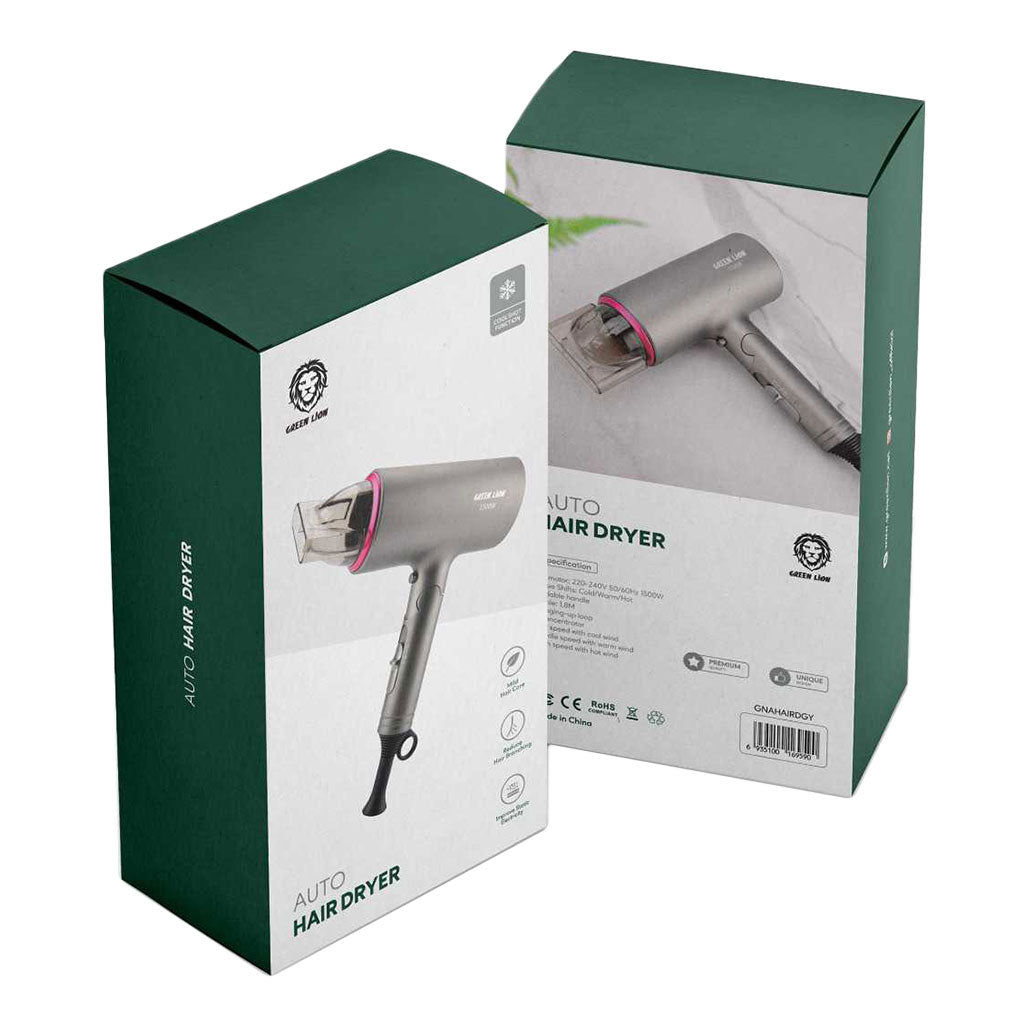 سشوار گرین لاین توان 1500 وات مدل Auto Hair Dryer GNAHAIRDGY ( دارای خط و خش )