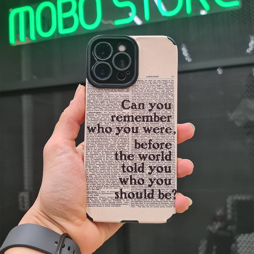 قاب کبریتی آیفون مدل روزنامه Newspaper مناسب Iphone 11 ProMax , Iphone 13 ProMax , Iphone 13 Pro