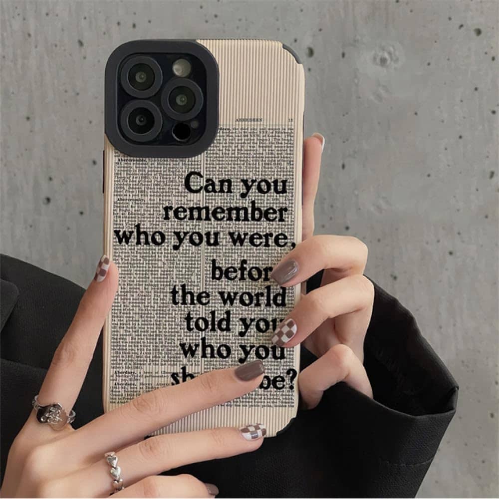 قاب کبریتی آیفون مدل روزنامه Newspaper مناسب Iphone 11 ProMax , Iphone 13 ProMax , Iphone 13 Pro