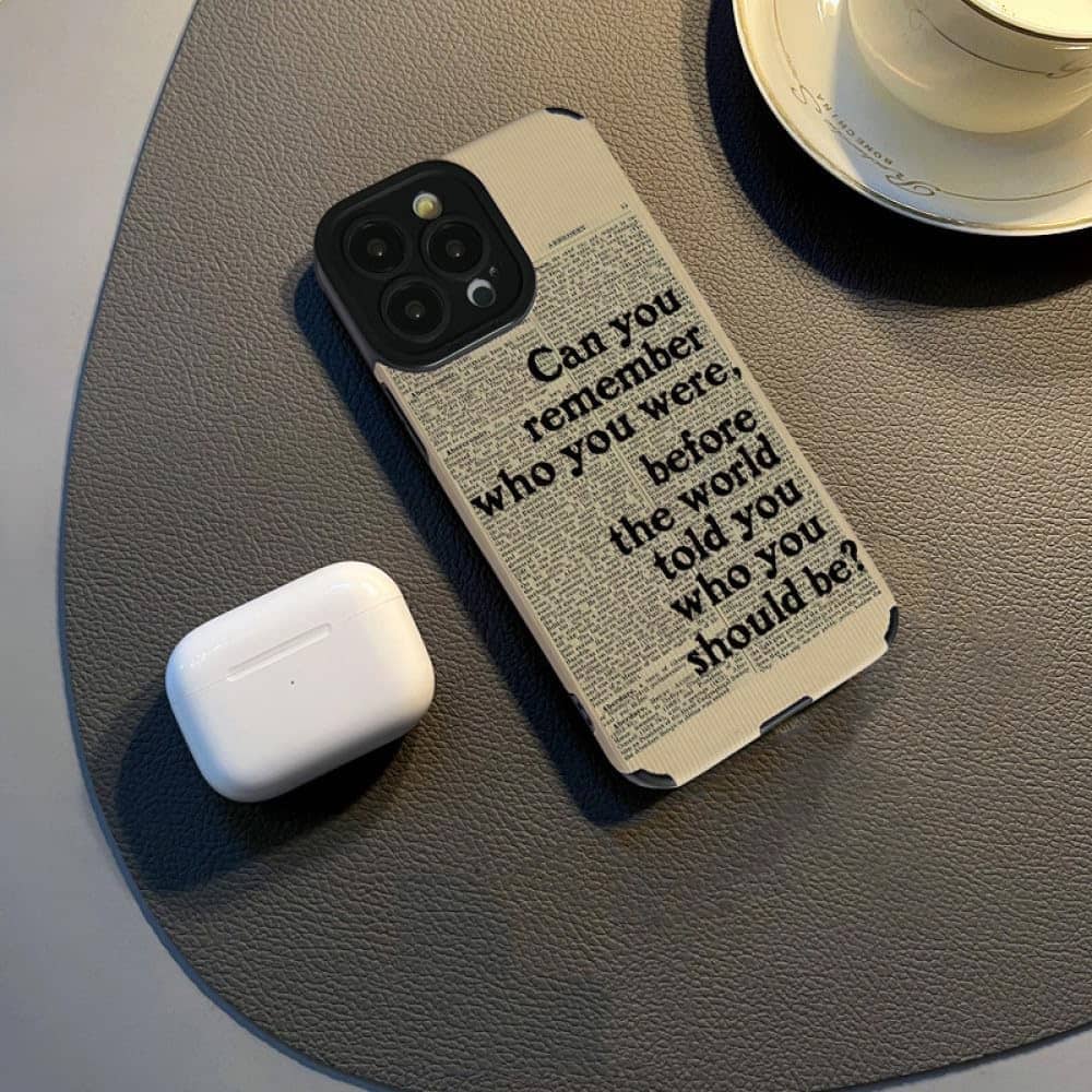 قاب کبریتی آیفون مدل روزنامه Newspaper مناسب Iphone 11 ProMax , Iphone 13 ProMax , Iphone 13 Pro