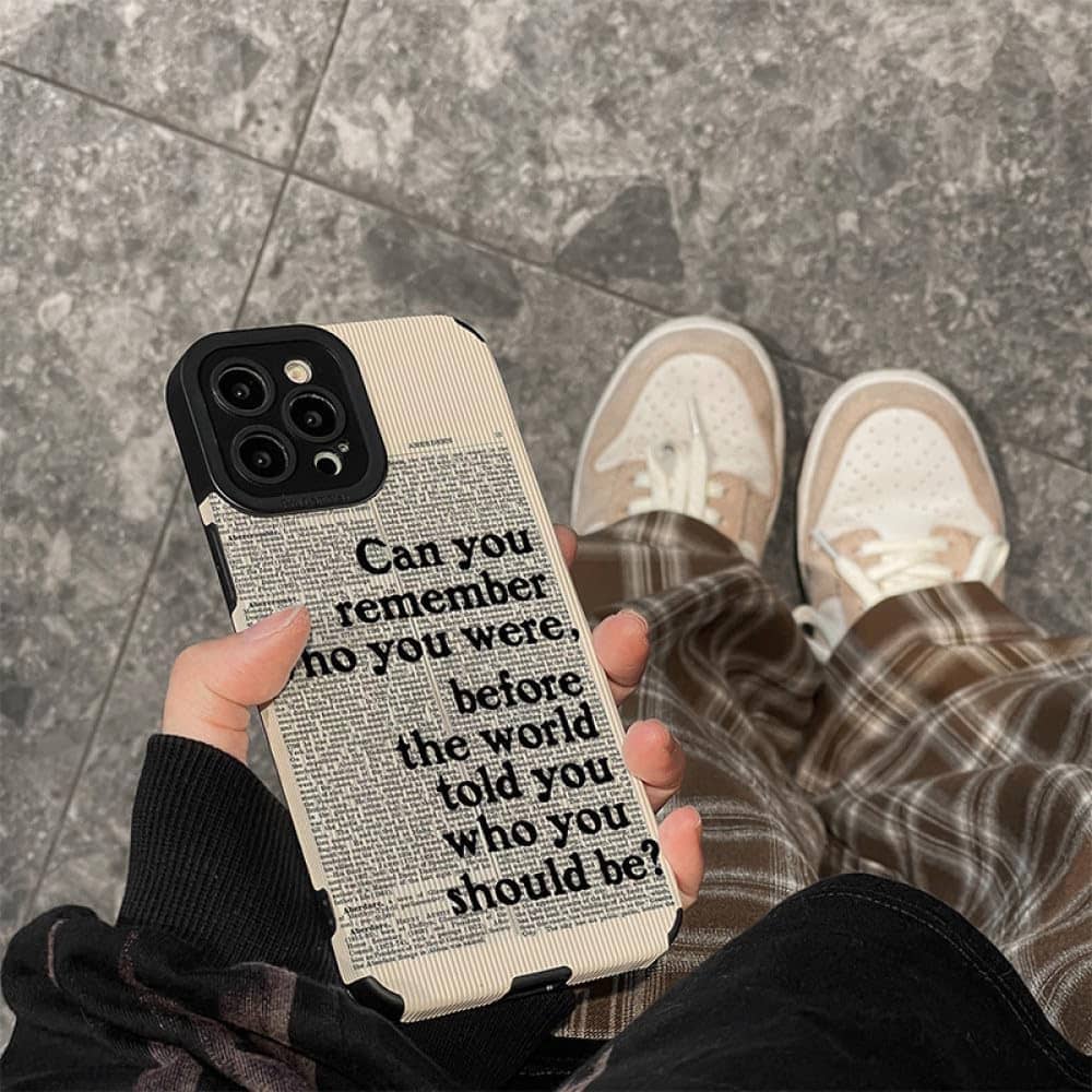 قاب کبریتی آیفون مدل روزنامه Newspaper مناسب Iphone 11 ProMax , Iphone 13 ProMax , Iphone 13 Pro