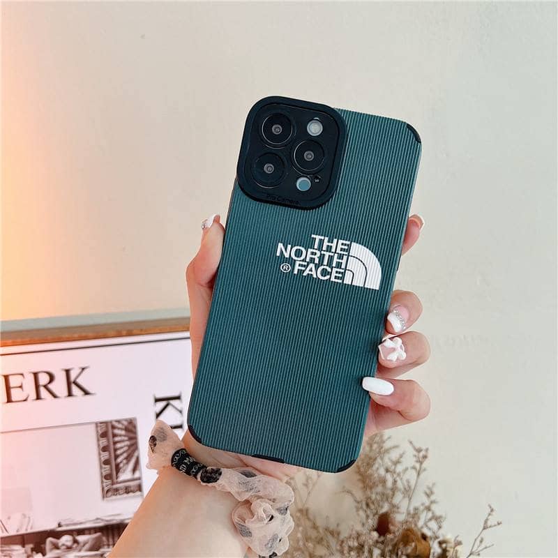 قاب کبریتی آیفون سبز مدل The North Face مناسب iphone 11 ' iphone 11 ProMax , iphone 12 , iphone 12 Pro , iphone 12 ProMax , iphone 13 , iphone 13 ProMax , iphone 14ProMax