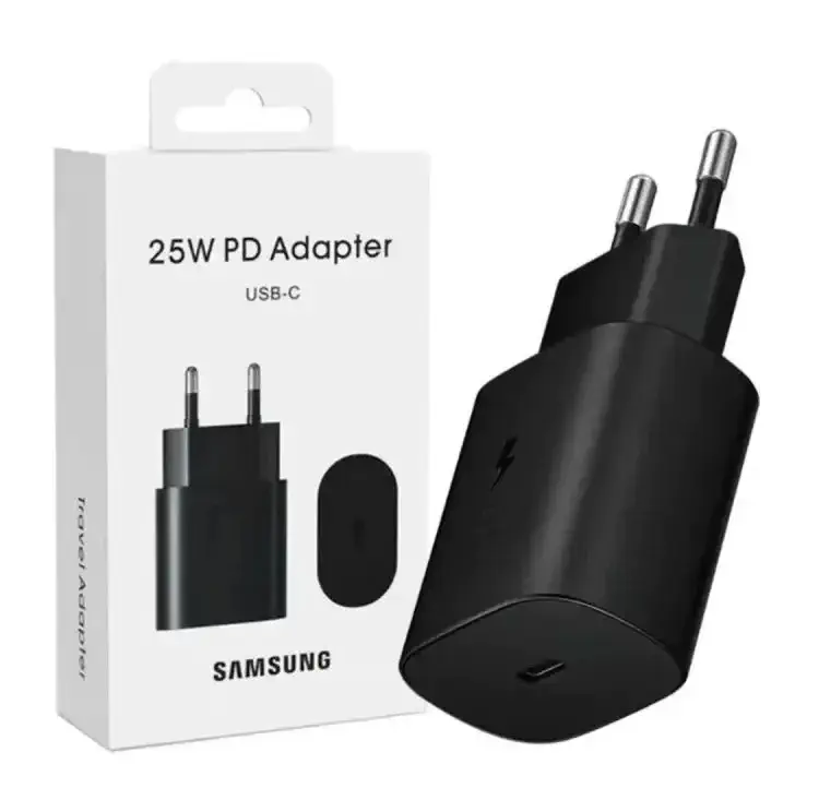 شارژر دیواری 25 وات دوپین سوپر فست شارژ سامسونگ اورجینال مدل EP-TA800
