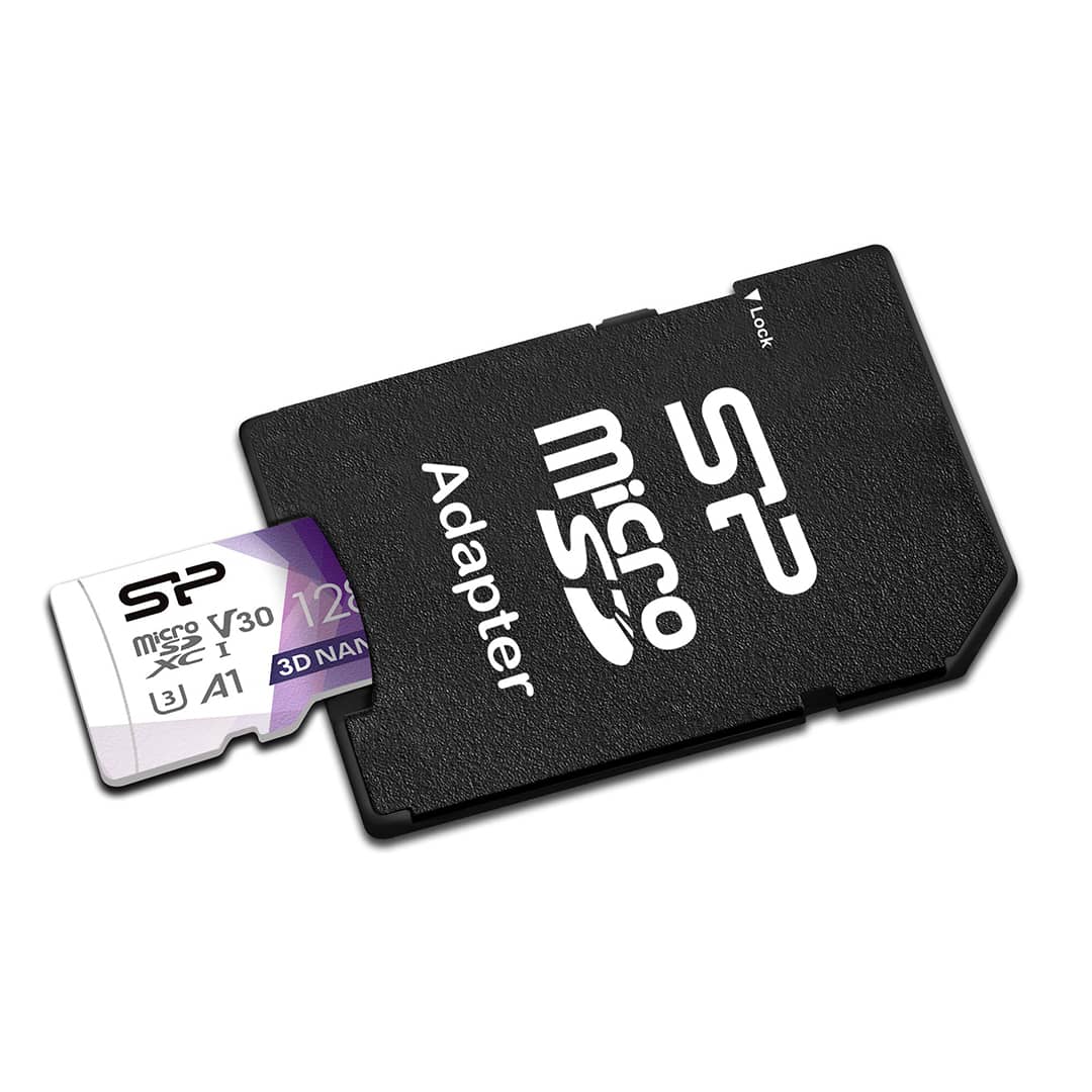 رم میکرو 128 گیگ سیلیکون پاور مدل Silicon Power Superior Pro A1 V30 U3 100MB/s