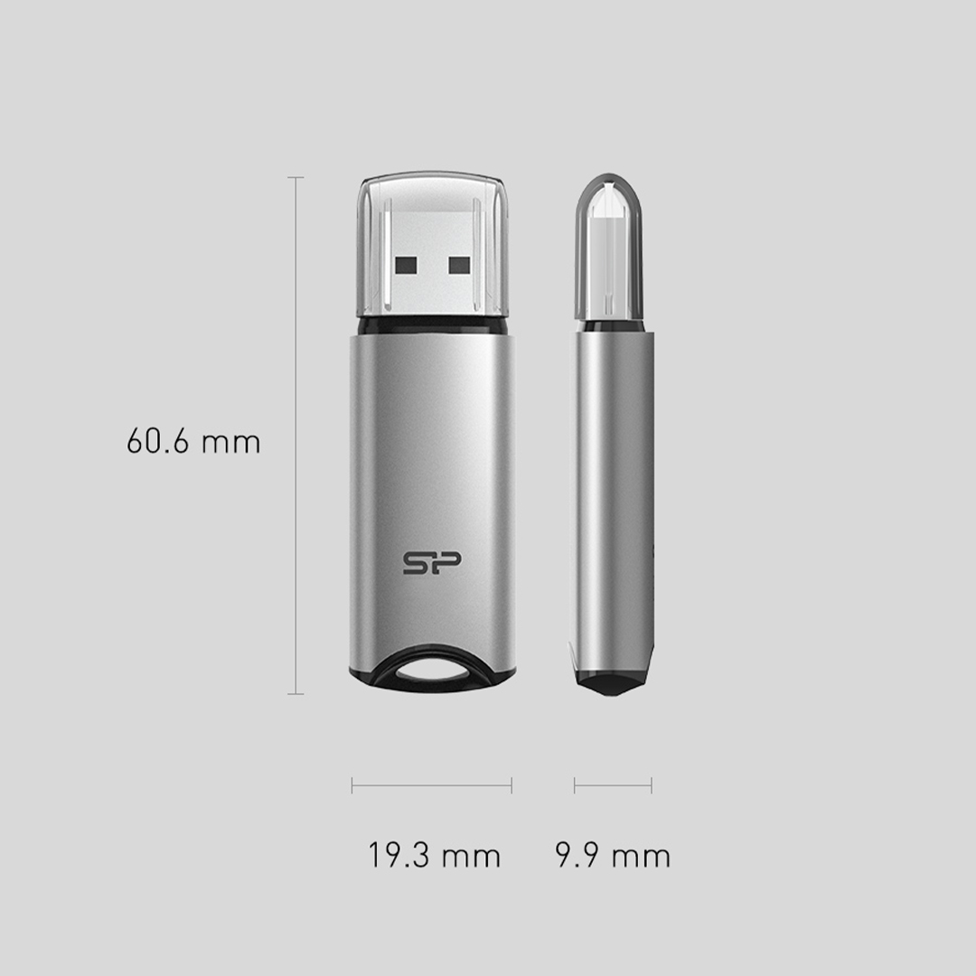 فلش 32 گیگ سیلیکون پاور مدل Silicon Power Marvel M02 USB3.2