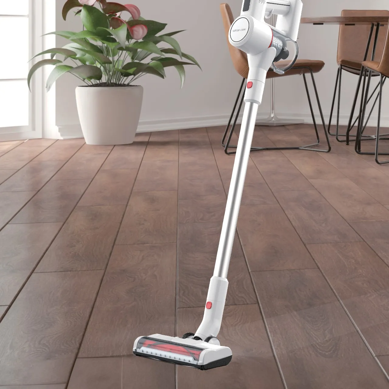 جاروبرقی شارژی گرین لاین توربو مدل Green Lion Turbo Vacuum Cleaner GN130WCVACWH