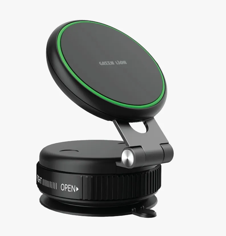 هولدر وکیوم گرین لاین مدل Green Lion GX-41 MagSafe Suction Phone Holder GNGX41SPHLBK