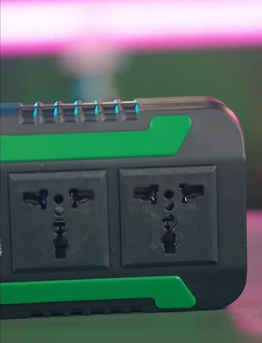 اینورتر ماشین به برق 220 گرین لاین مدل Green Lion Spark 300 Power Inverter GNSPI300WAT