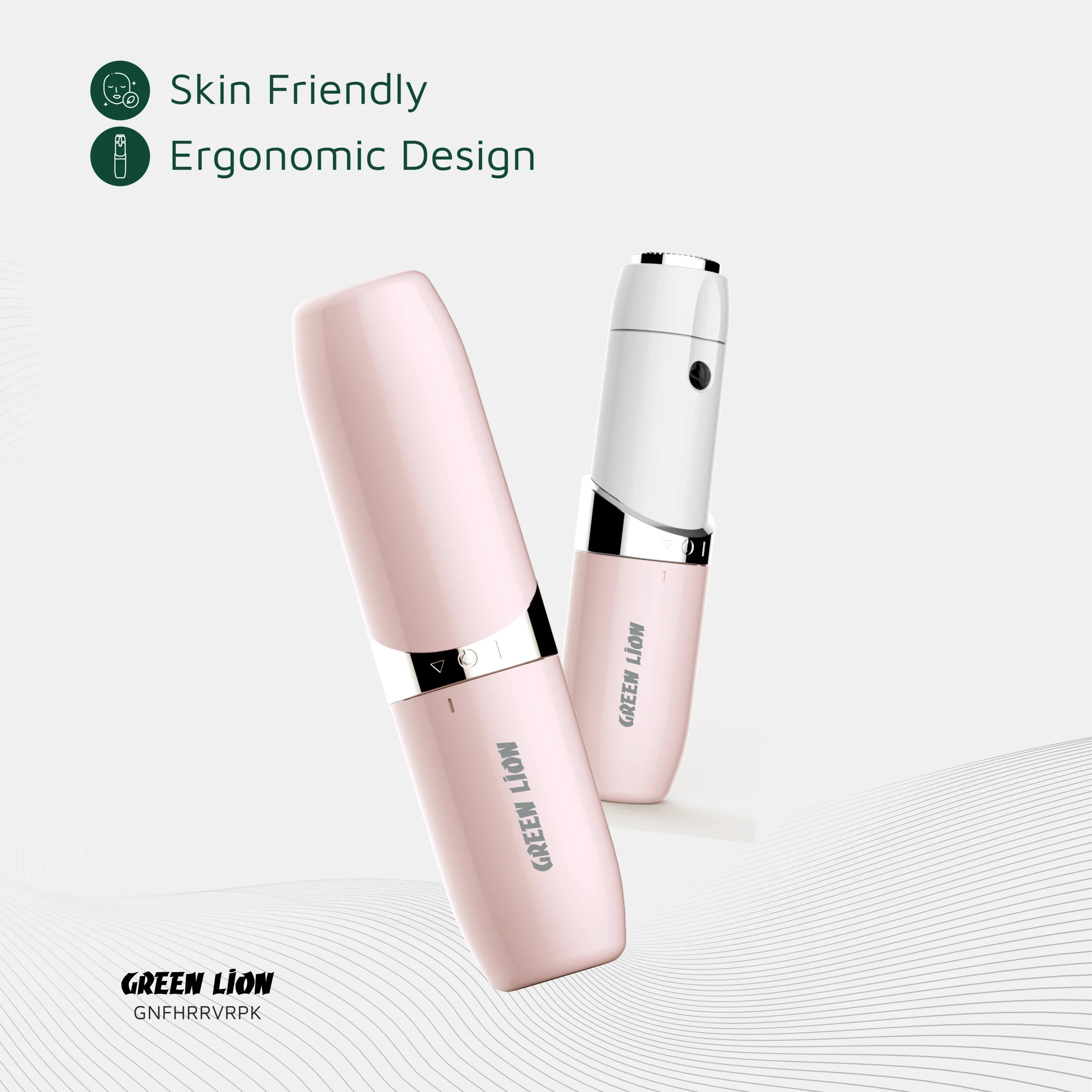 ماشین اصلاح صورت گرین لاین مدل Green Lion Facial Hair Remover GNFHRRVRPK