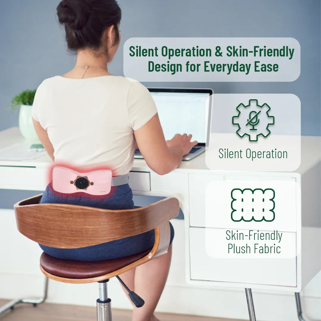 پد گرمایشی قاعدگی گرین لاین مدل Green Lion Flora Heat Menstrual Heating Pad - Pink GNFLRHTPDPK