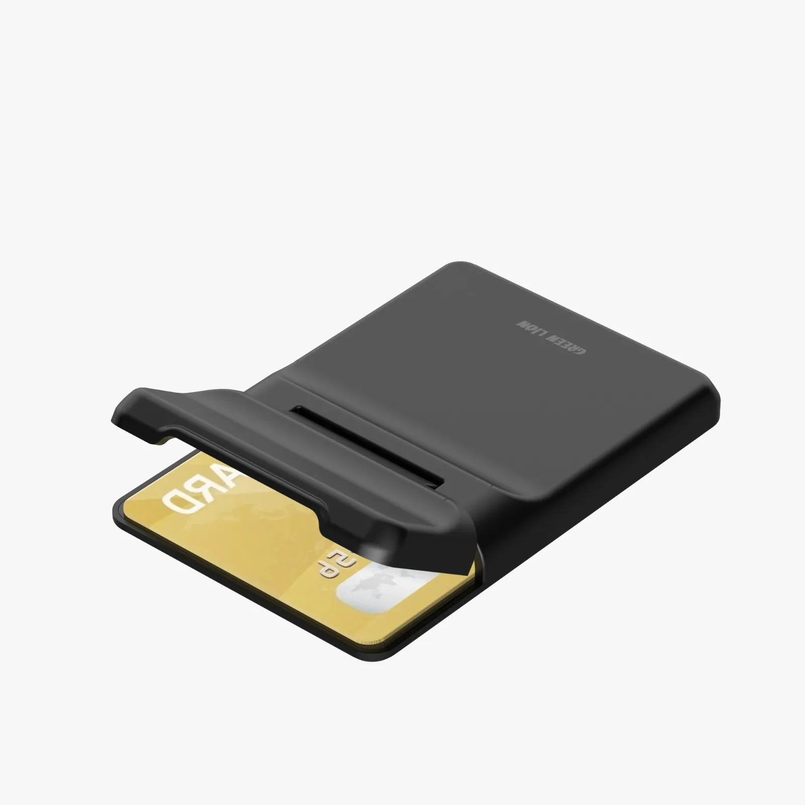 جاکارتی و هولدر مگ سیف گرین لاین مدل Green Lion W3-Magsafe Wallet Card Holder GNW3MGHLDBK