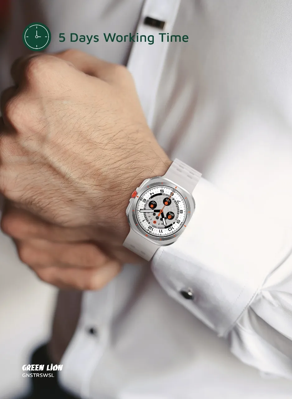 ساعت هوشمند گرین لاین مدل Green Lion Strive Smart Watch GNSTRSWSL
