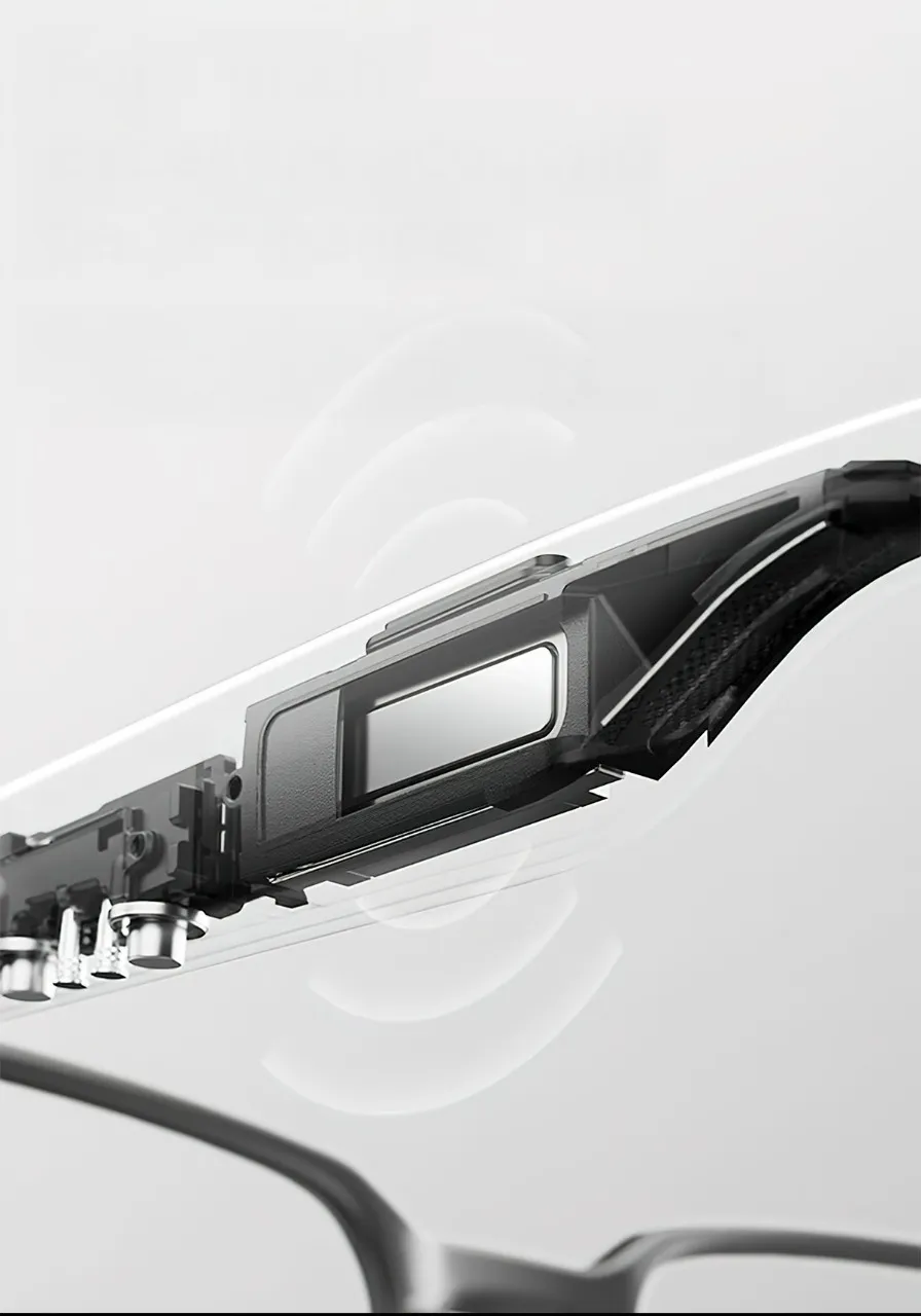 GREEN LION CAPTURE SMART AI GLASSES - BLACK