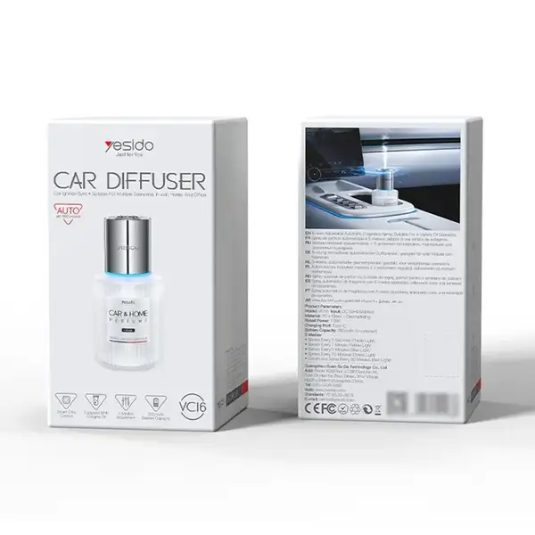 خوشبوکننده هوشمند خودرو یسیدو مدل YESIDO VC16 CAR DIFFUSER