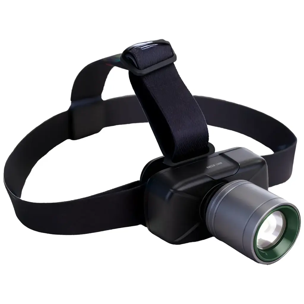 چراغ پیشانی شارژی گرین لاین مدل Beam Light Rechargeable Headlamp GNBMRLMPBK