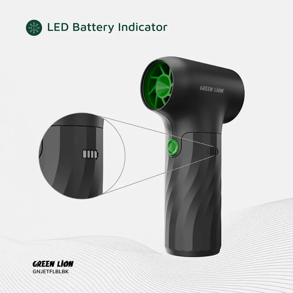 دمنده جت فلو گرین لاین مدل Green Lion Jetflow Air Blower GNJETFLBLBK