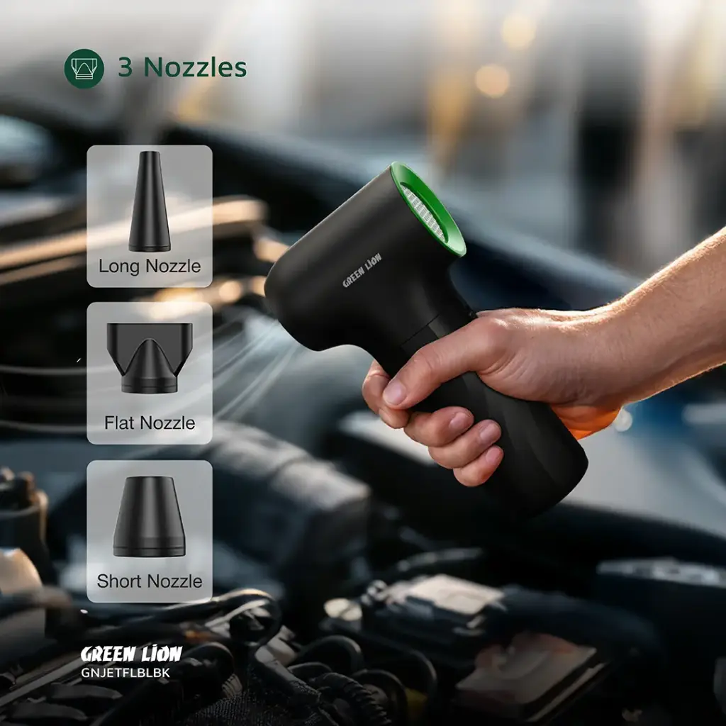 دمنده جت فلو گرین لاین مدل Green Lion Jetflow Air Blower GNJETFLBLBK