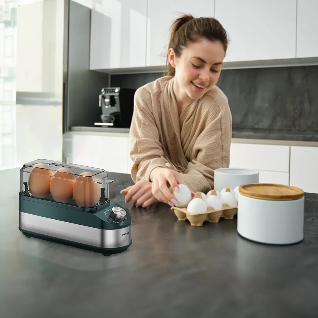 تخممرغ پز گرین لاین مدل Green Lion Trio Egg Cooker GNTRIOEGGGN