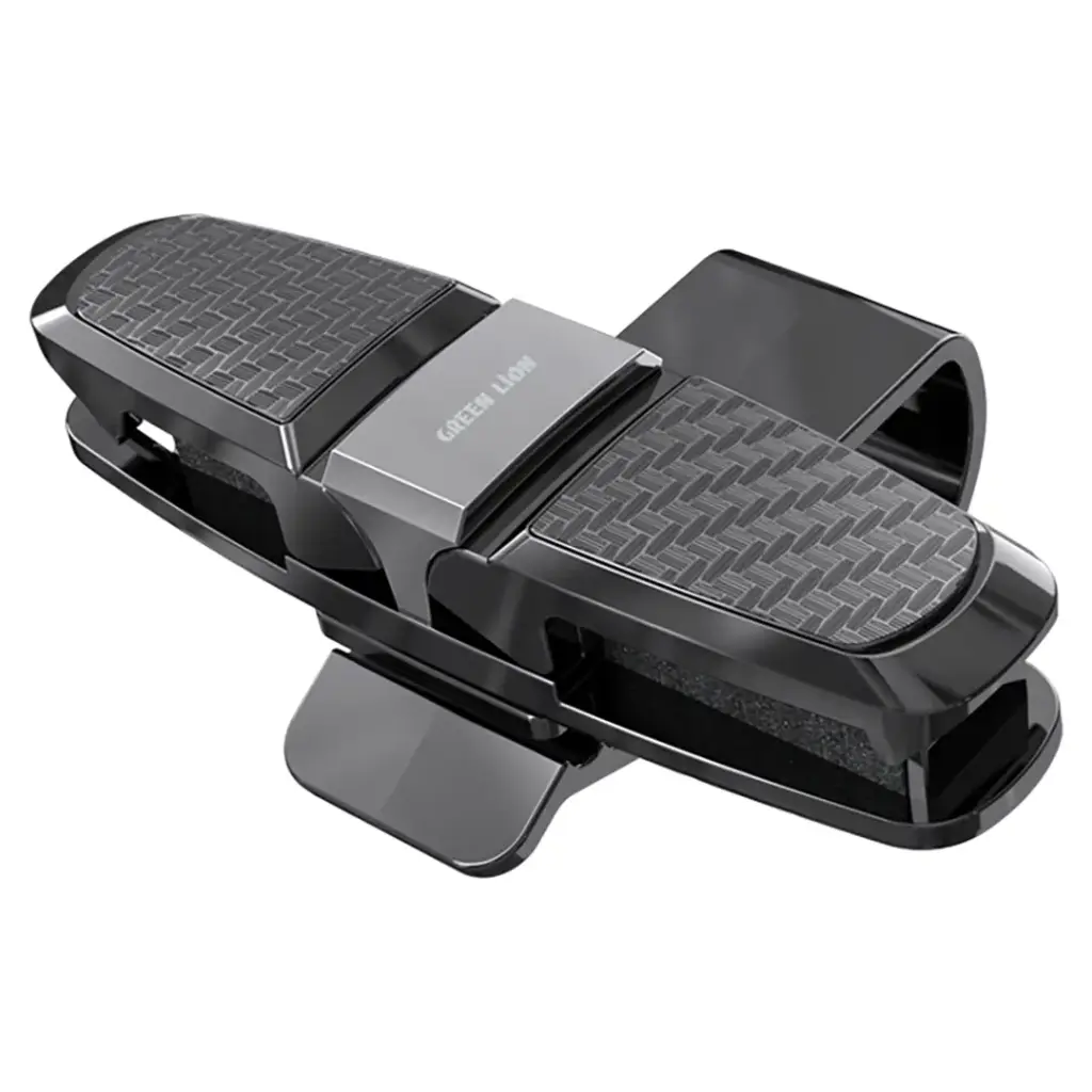 هولدر عینک خودرو گرین لاین مدل Green Lion Visor Guard Car Sunglasses Holder GNVSRSGHRBK