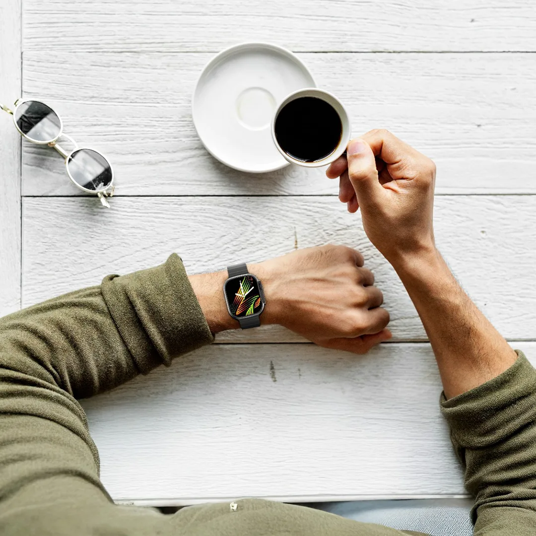 ساعت هوشمند گرین لاین مدل Green Lion Communicate Ultra Smart Watch GNCOMSWABK